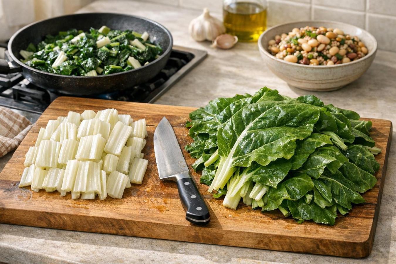 Bietole d&rsquo;autunno: come cuocere coste e foglie senza sprecare nulla