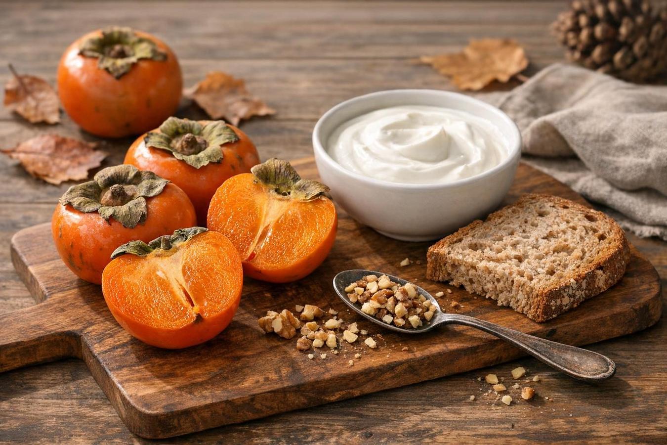 Cachi d’autunno: come abbinarli in spuntini semplici e nutrienti