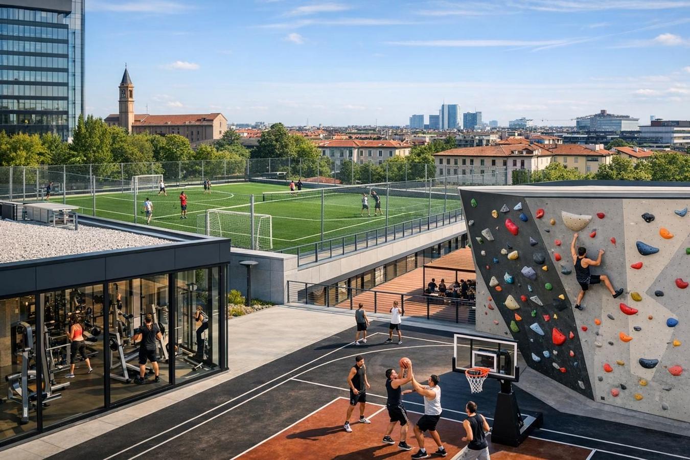 Giuriati Gym: il Politecnico apre alla città un nuovo modello di centro sportivo
