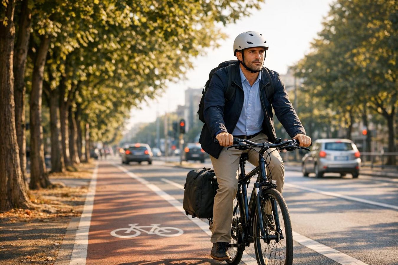 In bici al lavoro a settembre: un piano graduale di due settimane
