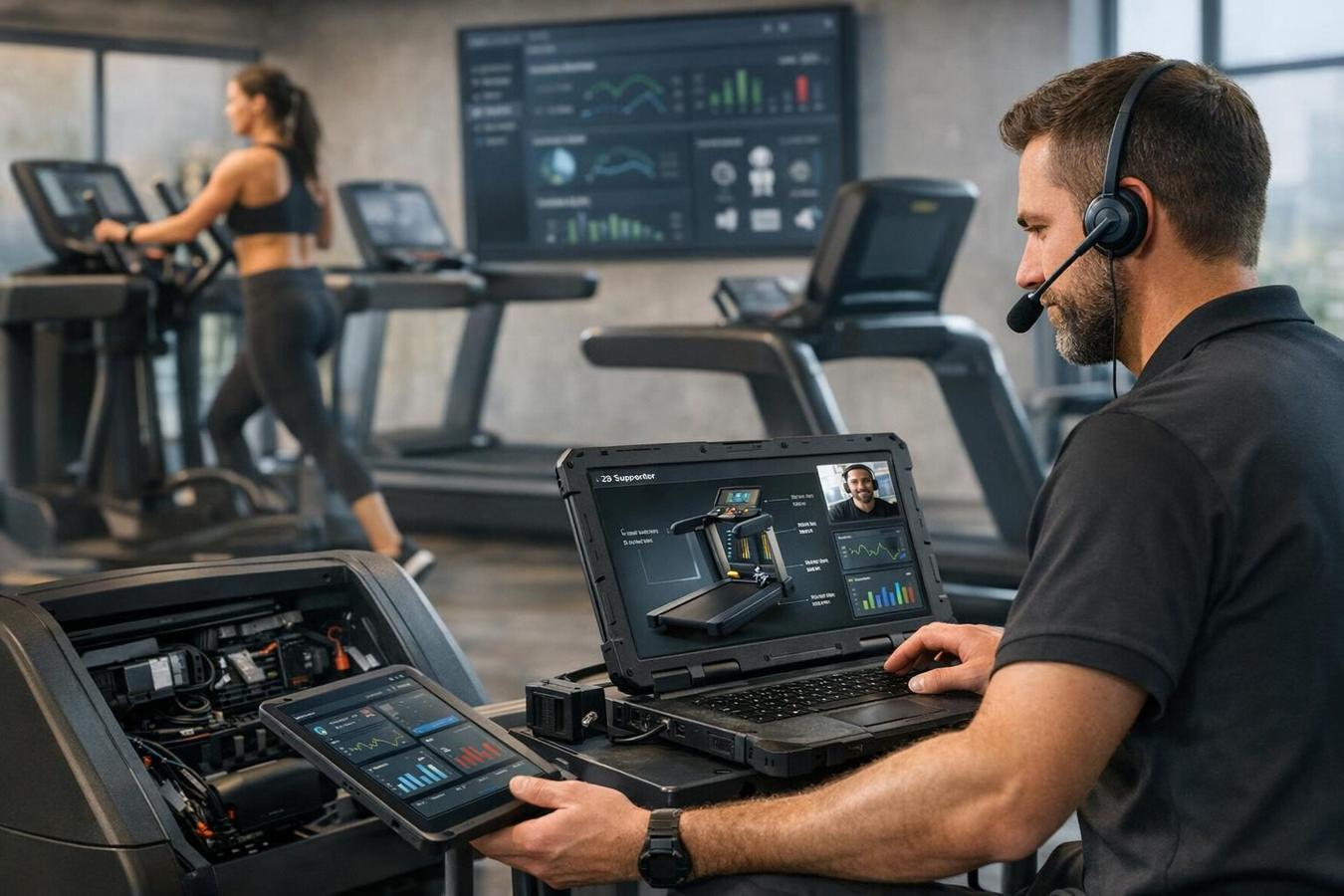 Manutenzione predittiva in palestra: Technogym porta l’AI nell’assistenza tecnica