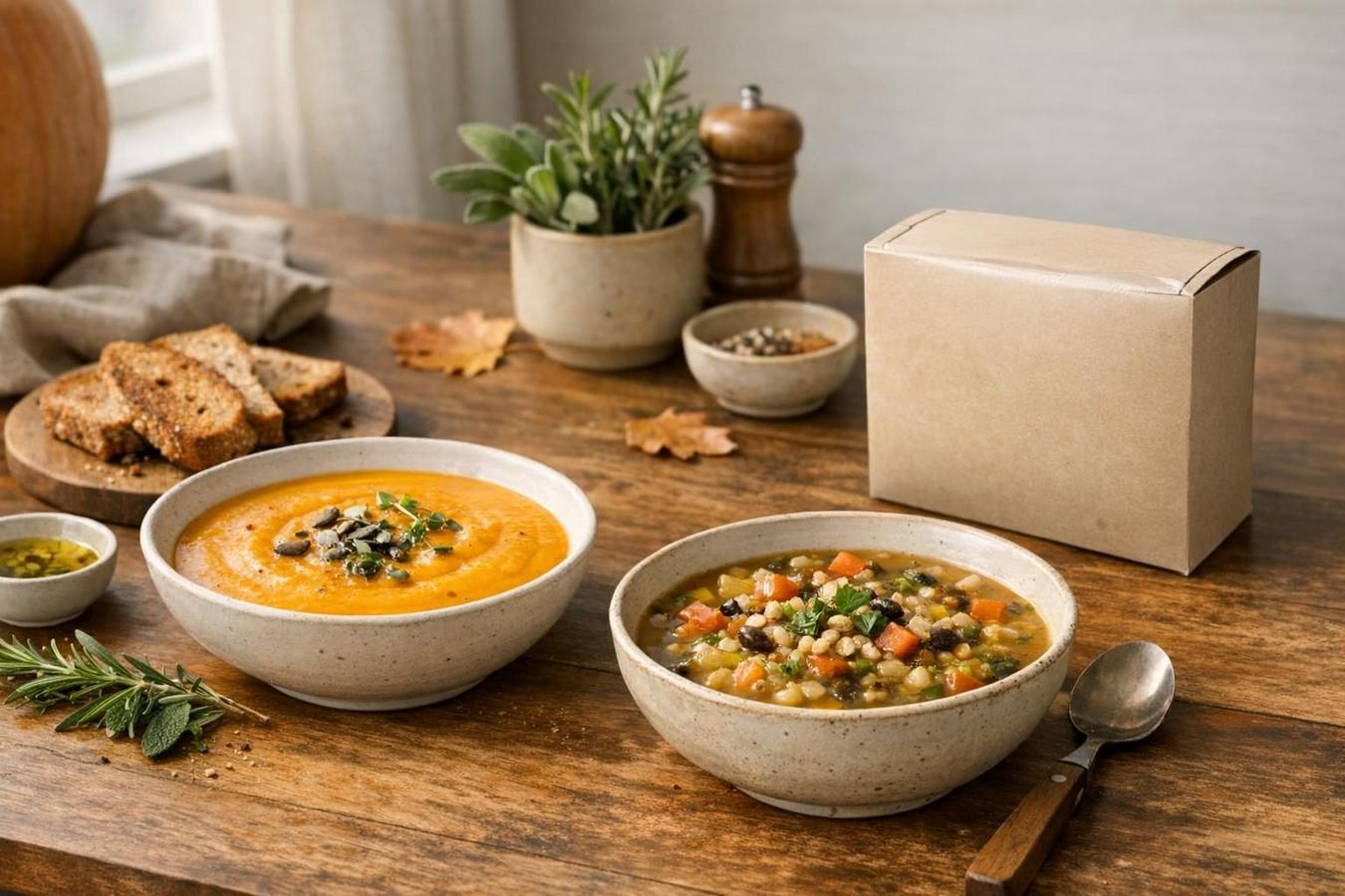 Vellutate e zuppe pronte: come scegliere una cena d&rsquo;autunno ben costruita