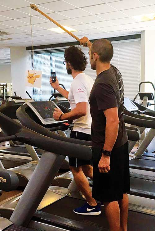 Pokemon Go in palestra