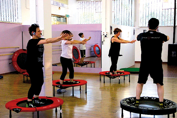 allenamento sul tappeto