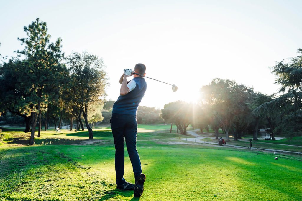 Golf in palestra