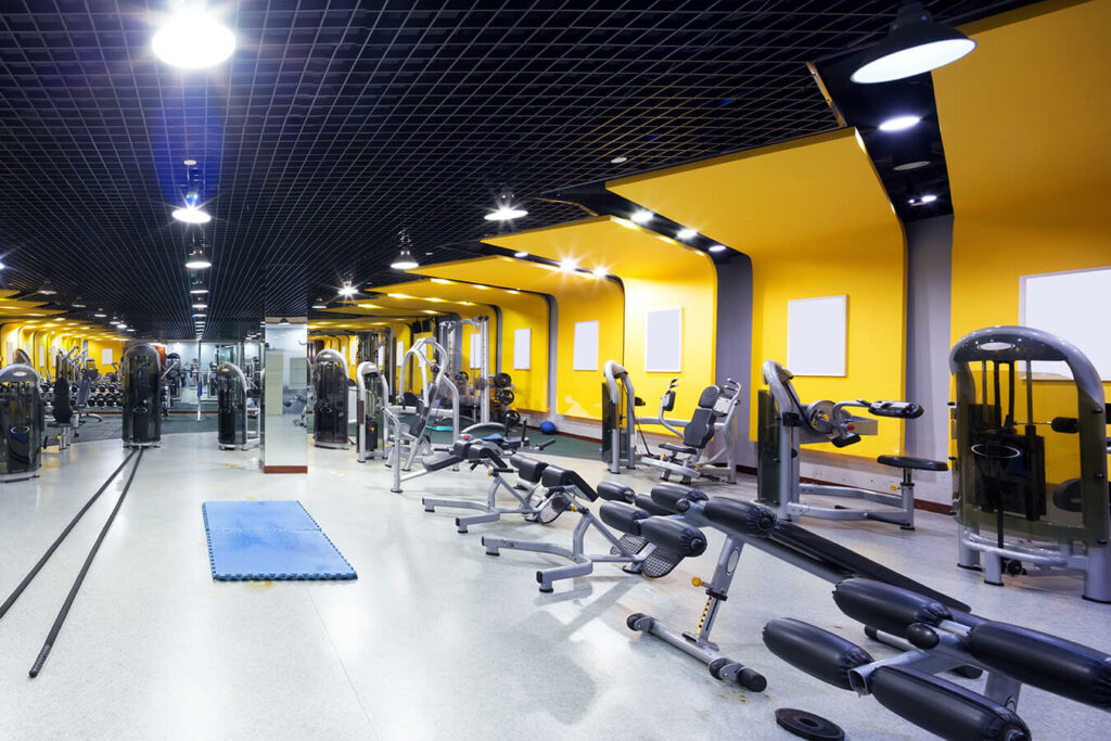 Interventi di design della palestra: consigli utili
