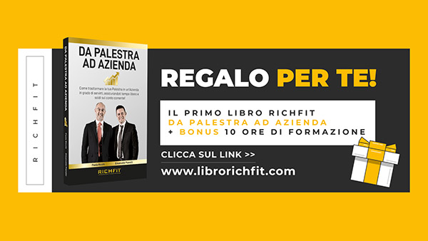 Emanuele Pianelli
Autore dei libri: “Da Palestra ad azienda”, “Palestre di Mè!” e “Sistema Richfit”
