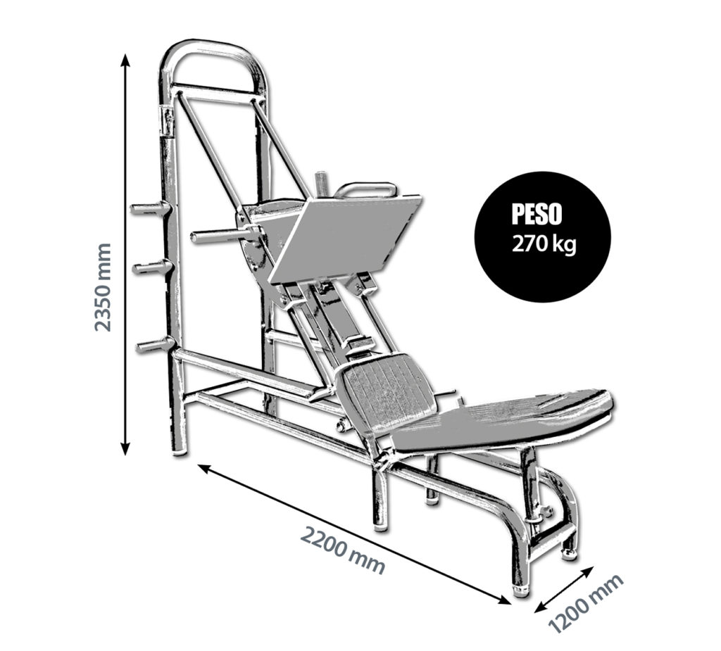 Crossbowline 45° Leg Press Machine