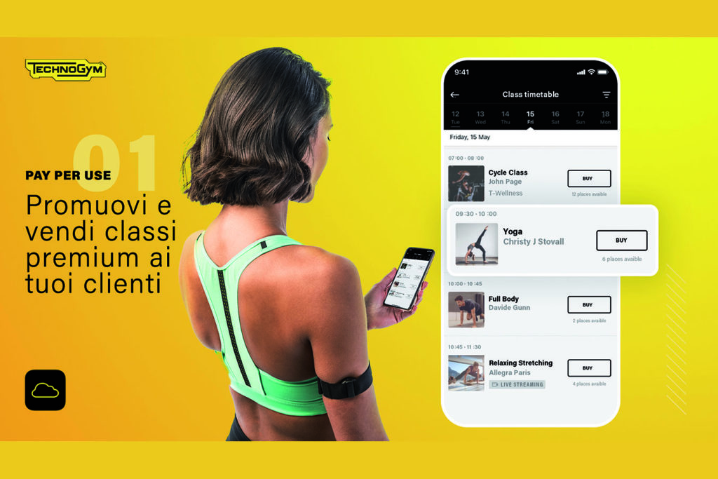 Technogym Club 4.0 e Mywellness 6.0