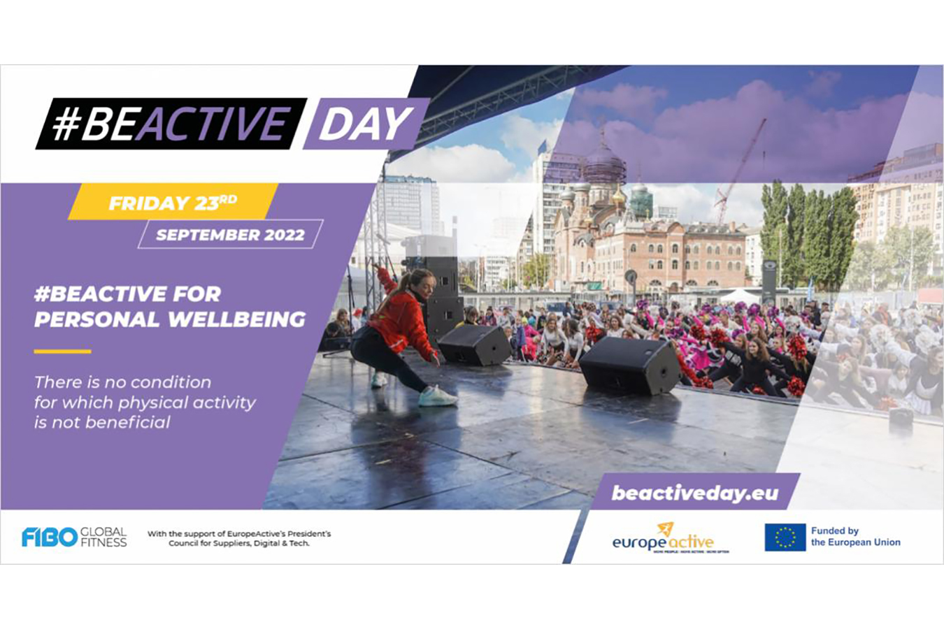 EuropeActive si prepara al #BEACTIVE DAY del 23 settembre 2022