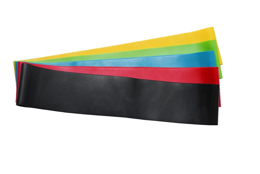 elastico per allenamento