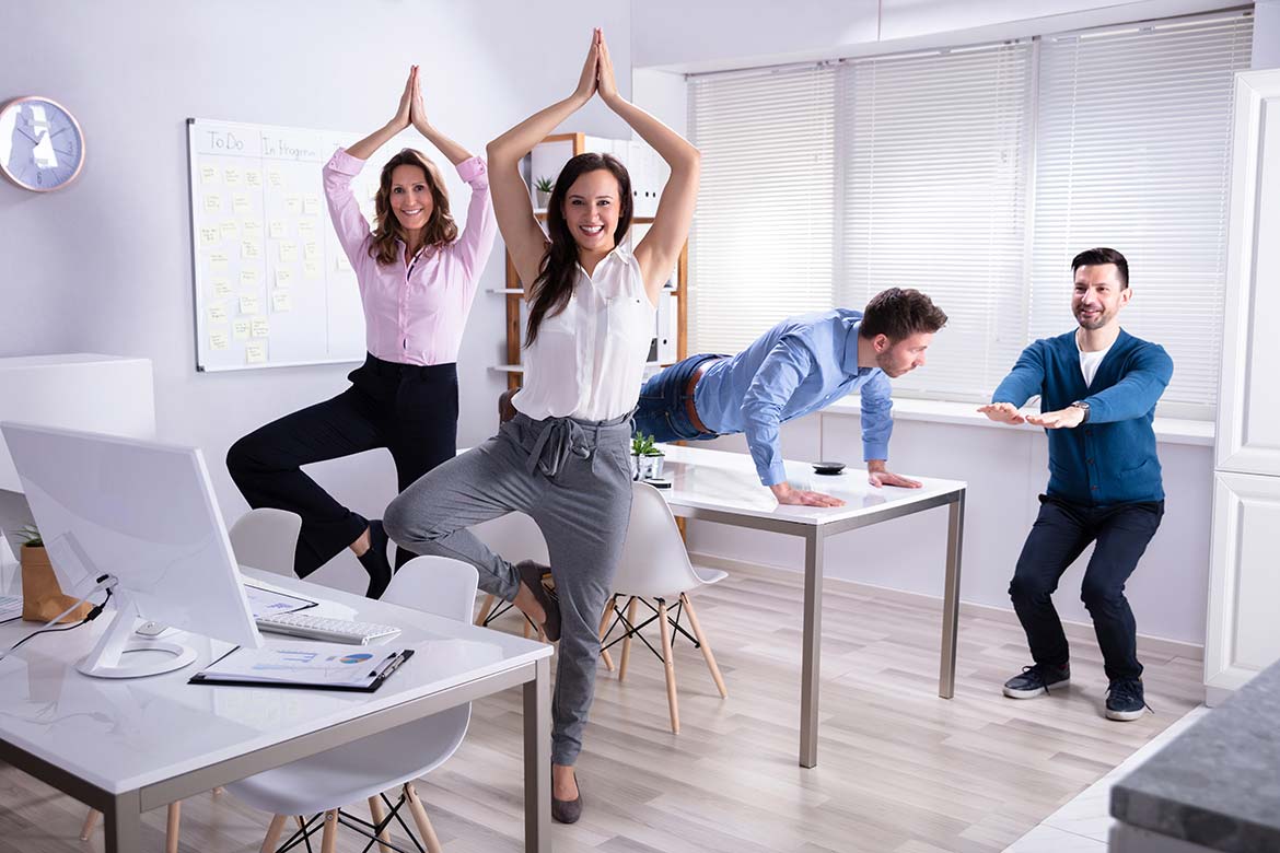 smart gym in ufficio