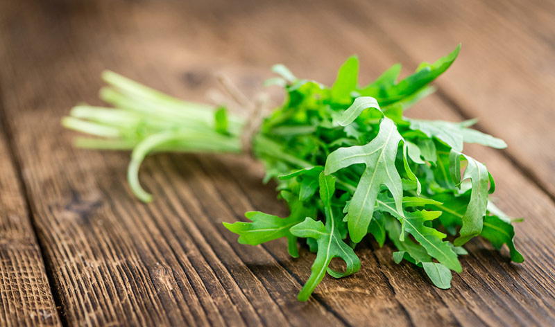 Verdura verde: Rucola