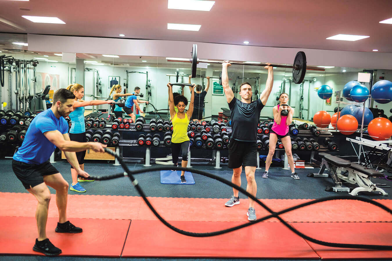 Le competenze dei collaboratori di una palestra