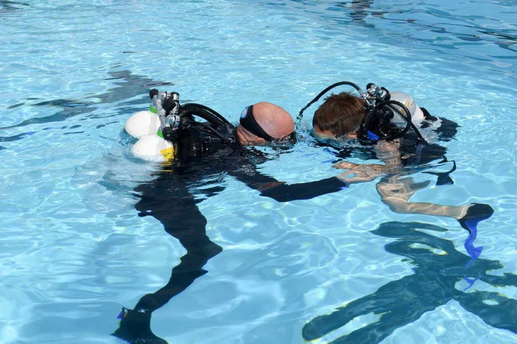 Corsi di sub in palestra