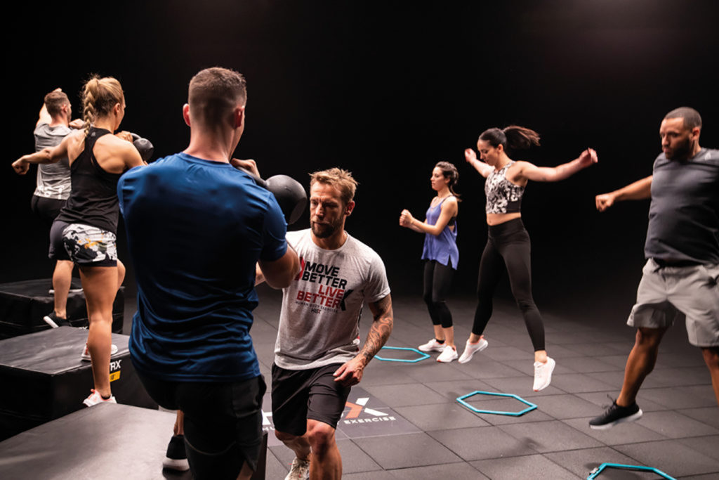 Palestra con pochi clienti ma ben motivati