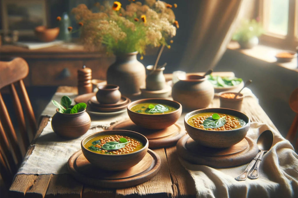 Zuppa di Lenticchie con Spinaci: Ricetta Perfetta per due