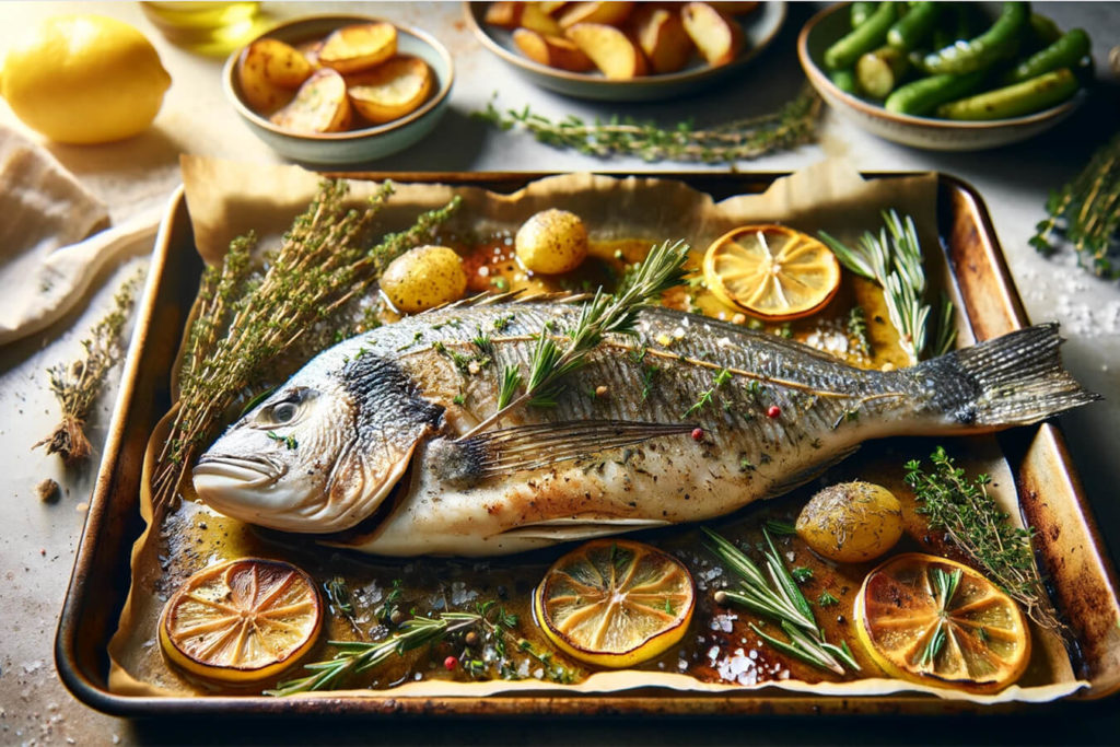 Ricetta: Branzino al Forno con Erbe Aromatiche