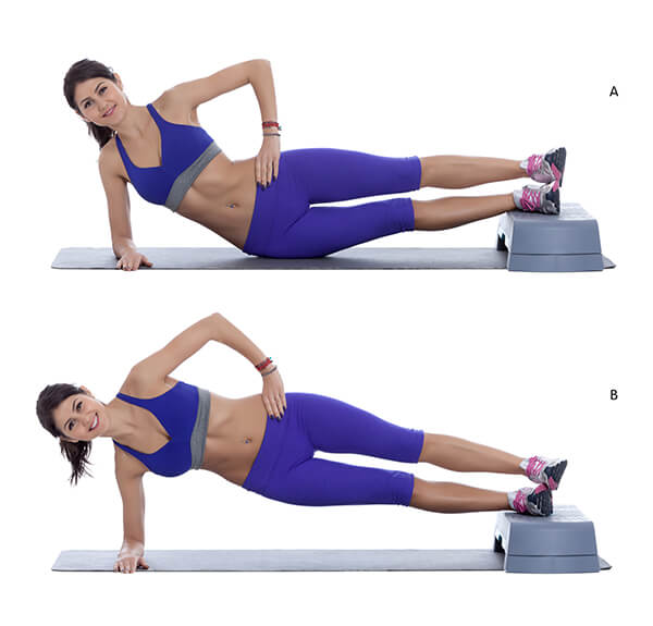 Side plank (plank laterale)