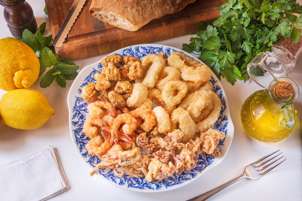 Quanto è una porzione di fritto misto