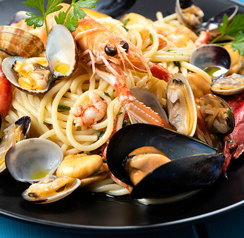 Cosa abbinare a spaghetti allo scoglio