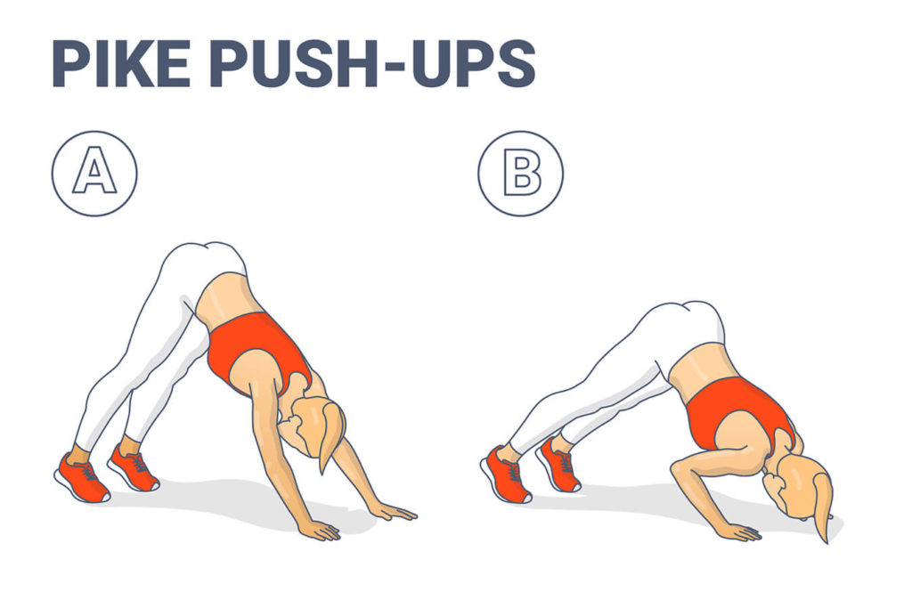 Pike Push Up: una guida completa all'allenamento