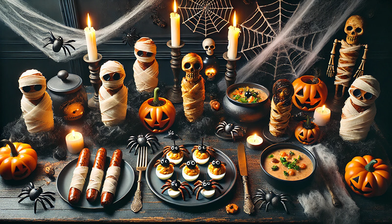 Dolci spaventosi per halloween