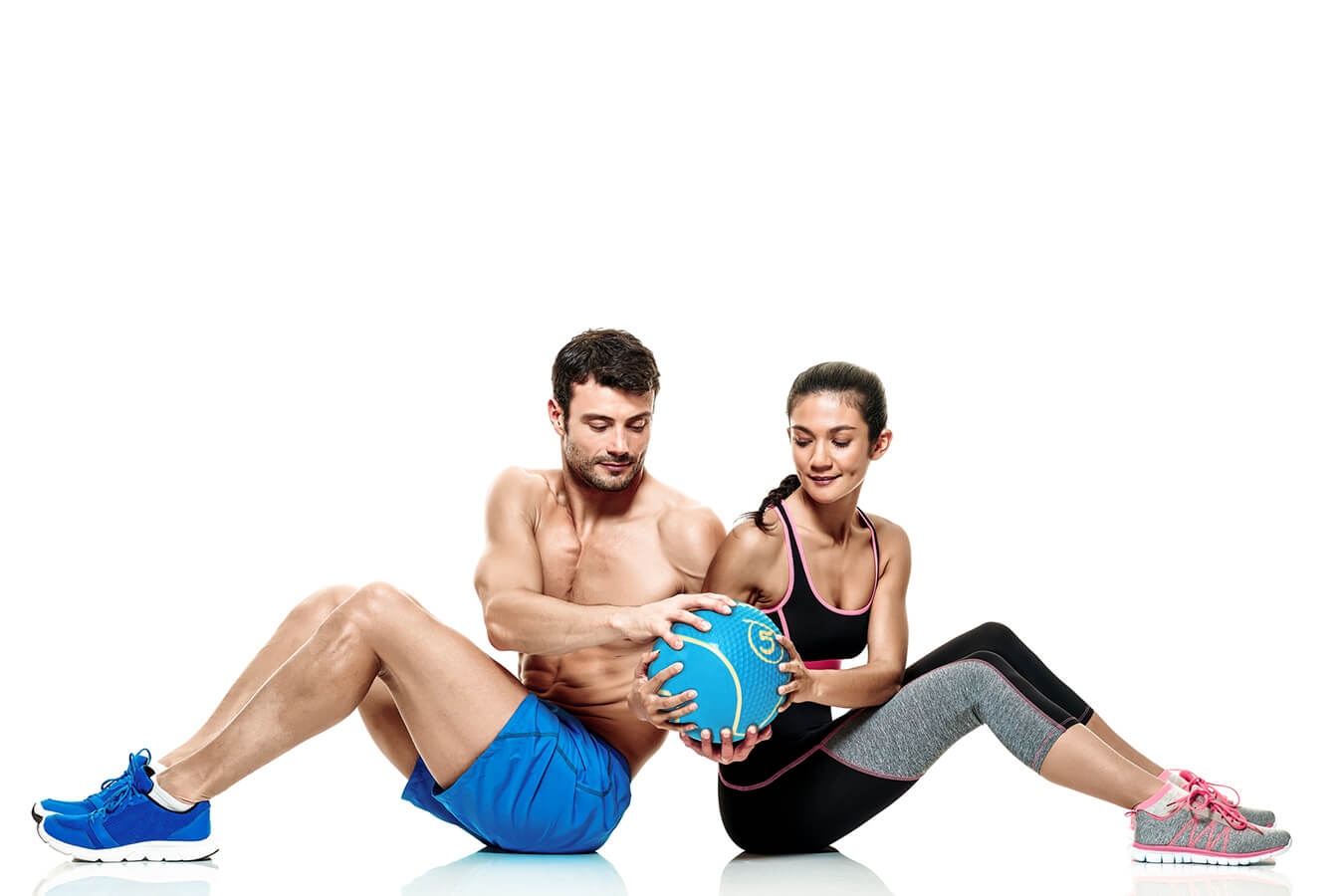 Palle Mediche 1-10 Kg Palle Mediche In Gomma Senza Odore - Da 1kg A 10kg Per Fitness E Fisioterapia Attrezzi Palestra Functional