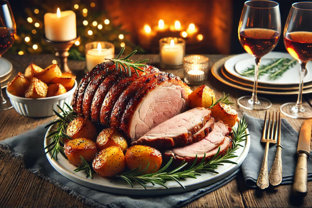 Arrosto di vitello o maiale: ricetta completa per quattro persone