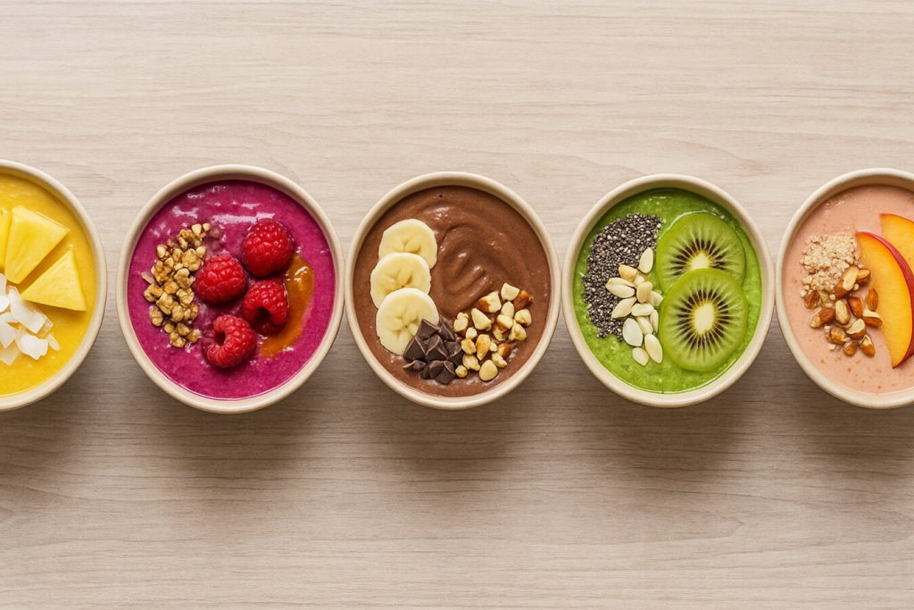 5 Smoothie Bowl Energetiche per l’estate