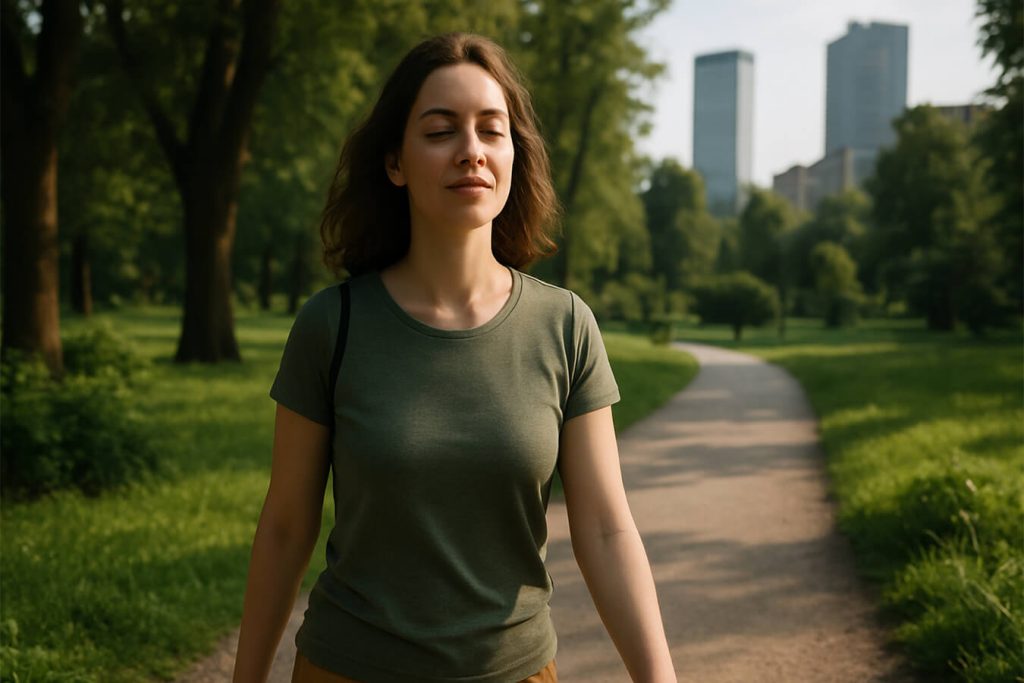 Camminate Mindful nel verde urbano Di Milano