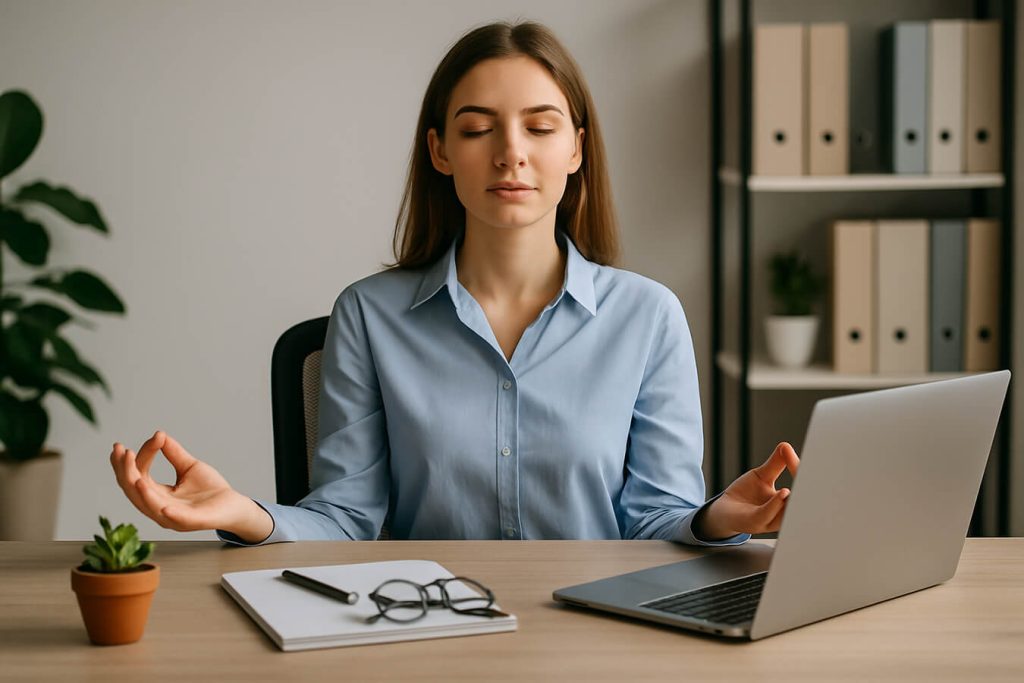 Mindfulness break: pausa consapevole in ufficio