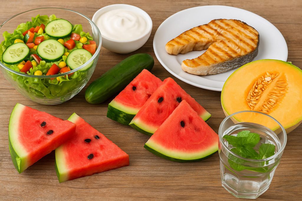 Dieta anti-caldo: alimenti freschi e leggeri per l’estate
