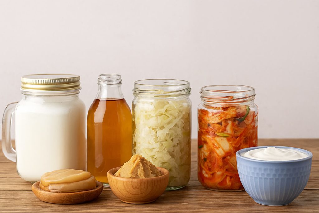Probiotici fermentati da aggiungere alla dieta