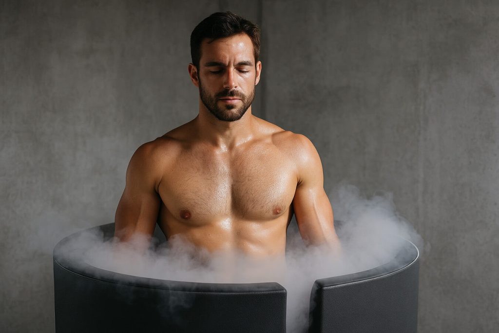 Recupero muscolare post allenamento con la Cryotherapy