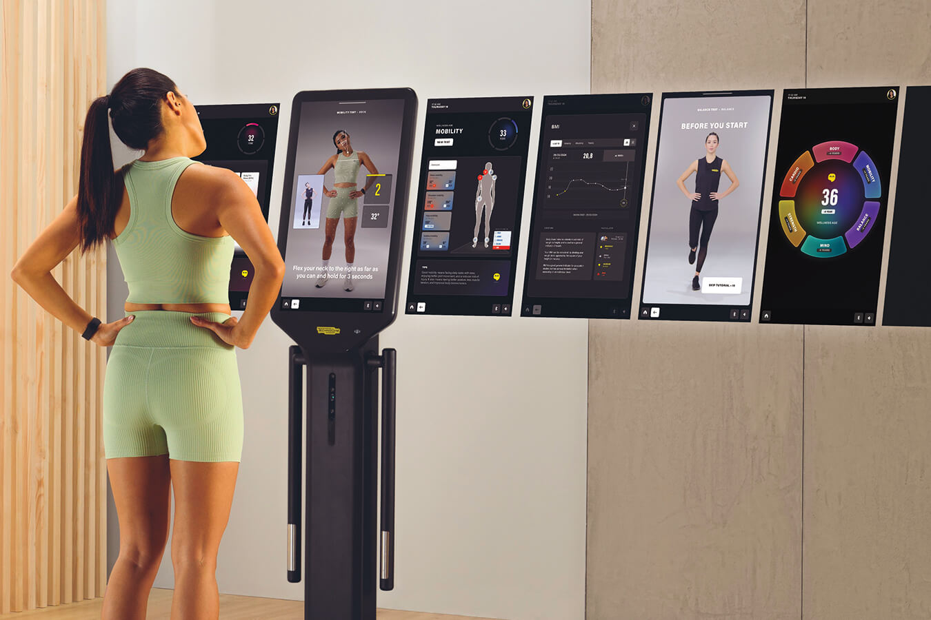 La nuova Technogym Checkup misura i tuoi parametri