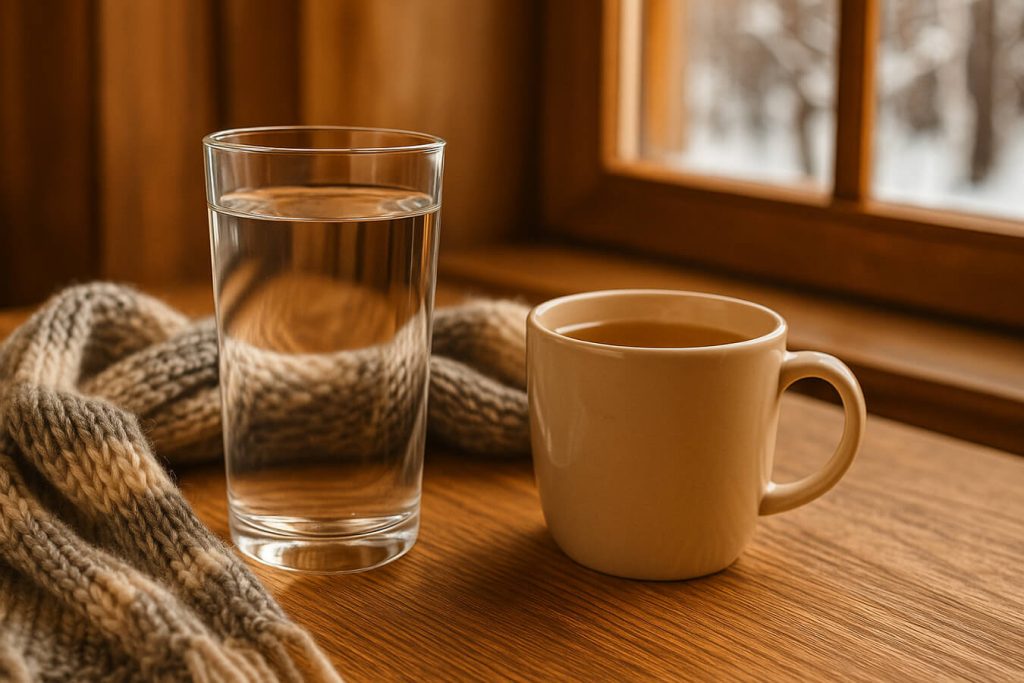 Idratazione invernale: quanta acqua bere
