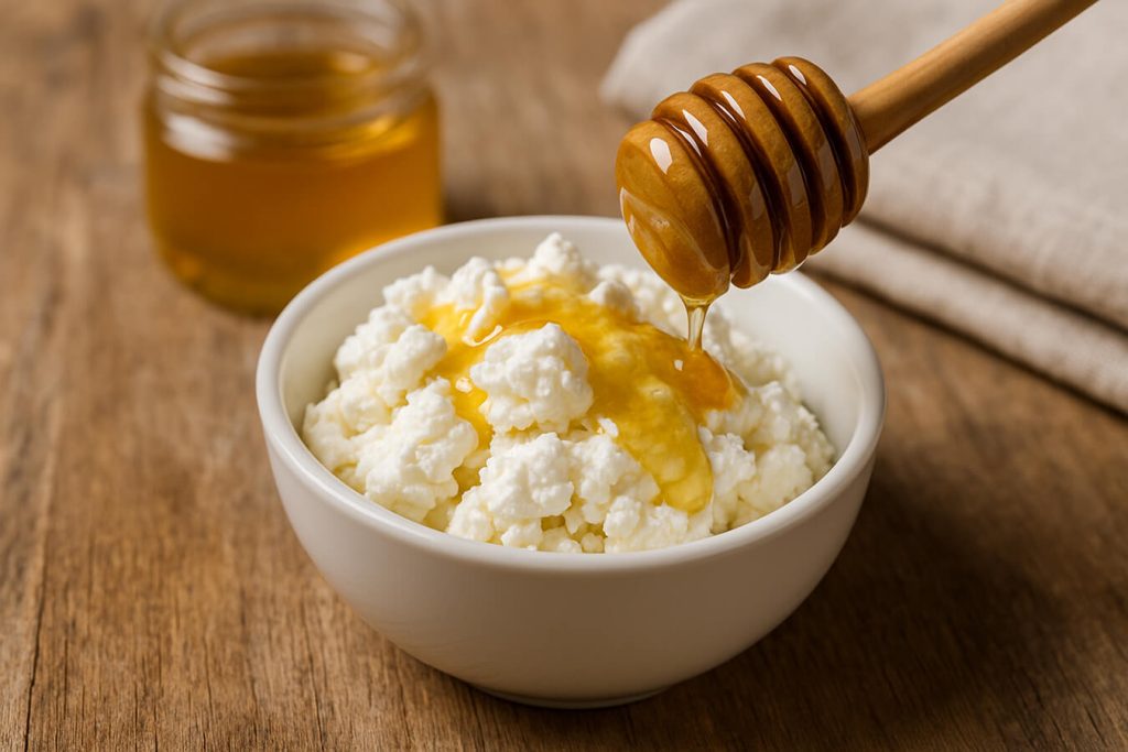 Ricotta e miele per uno spuntino sano e smart