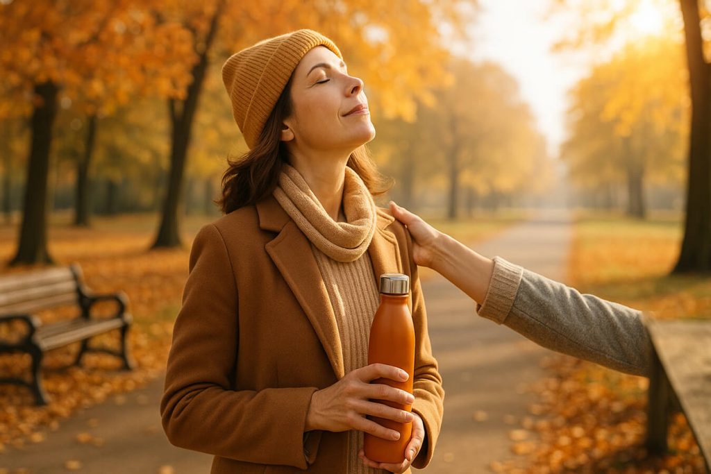 Stress in autunno: risolverlo con 10 minuti di pausa