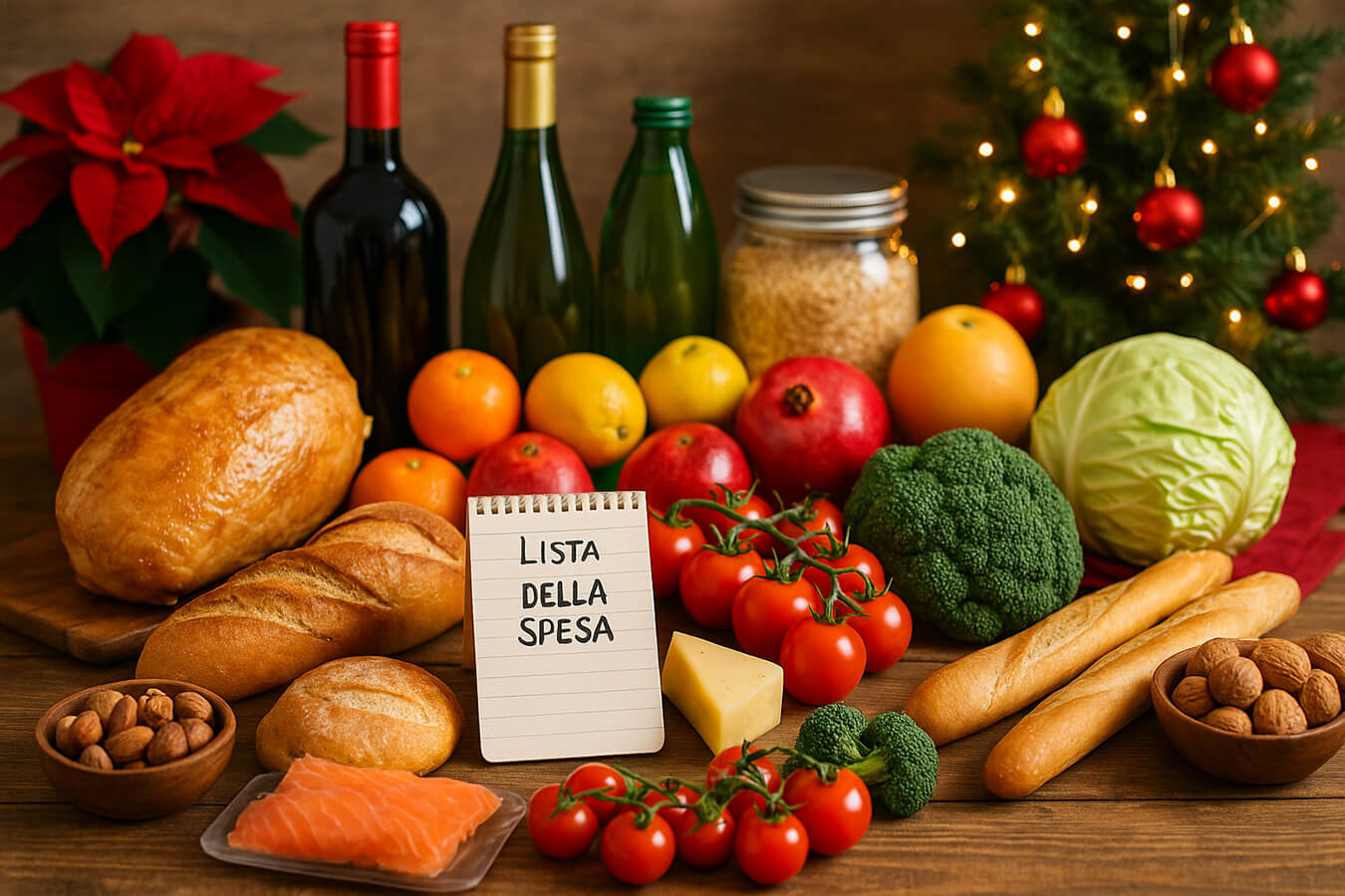 Lista della spesa di Natale: consigli pratici