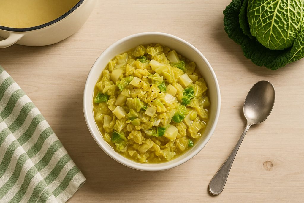 Verza stufata leggera: ricetta facile