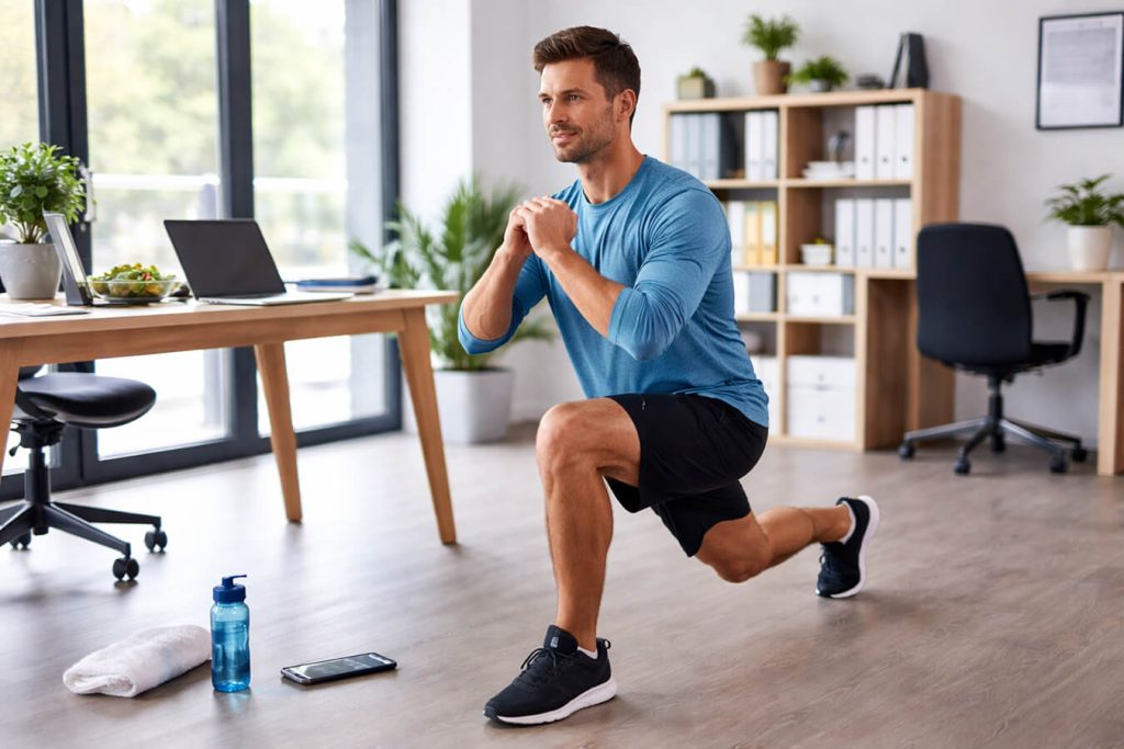 Allenamento in pausa pranzo 15 minuti