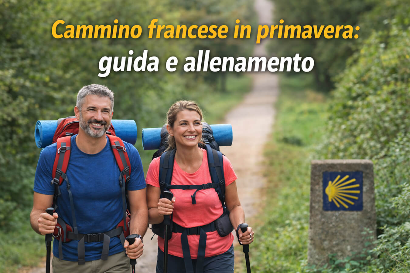 Cammino francese: partenza, Italia, costi, allenamento