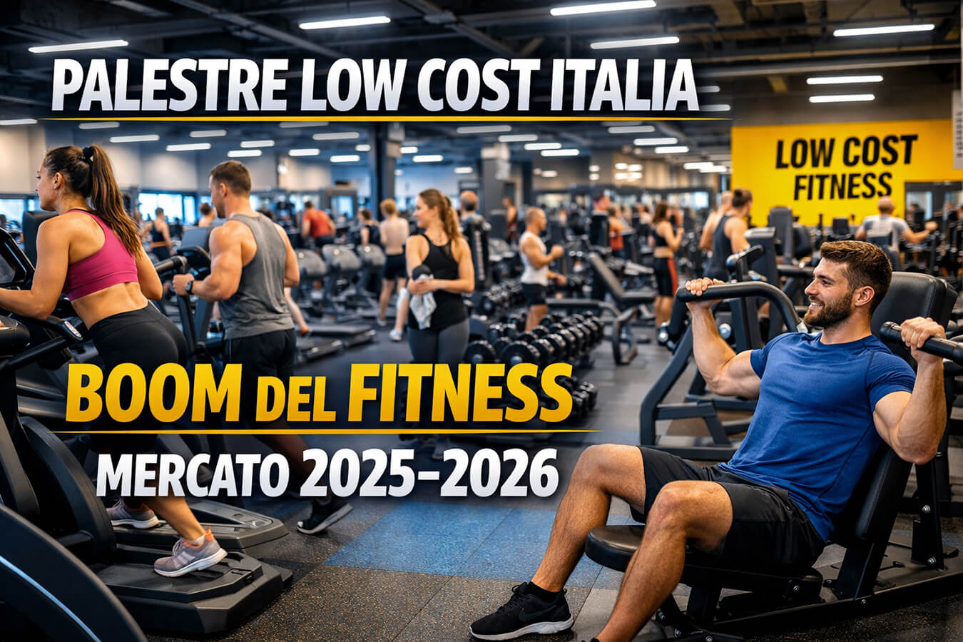 Il Boom delle palestre Low Cost