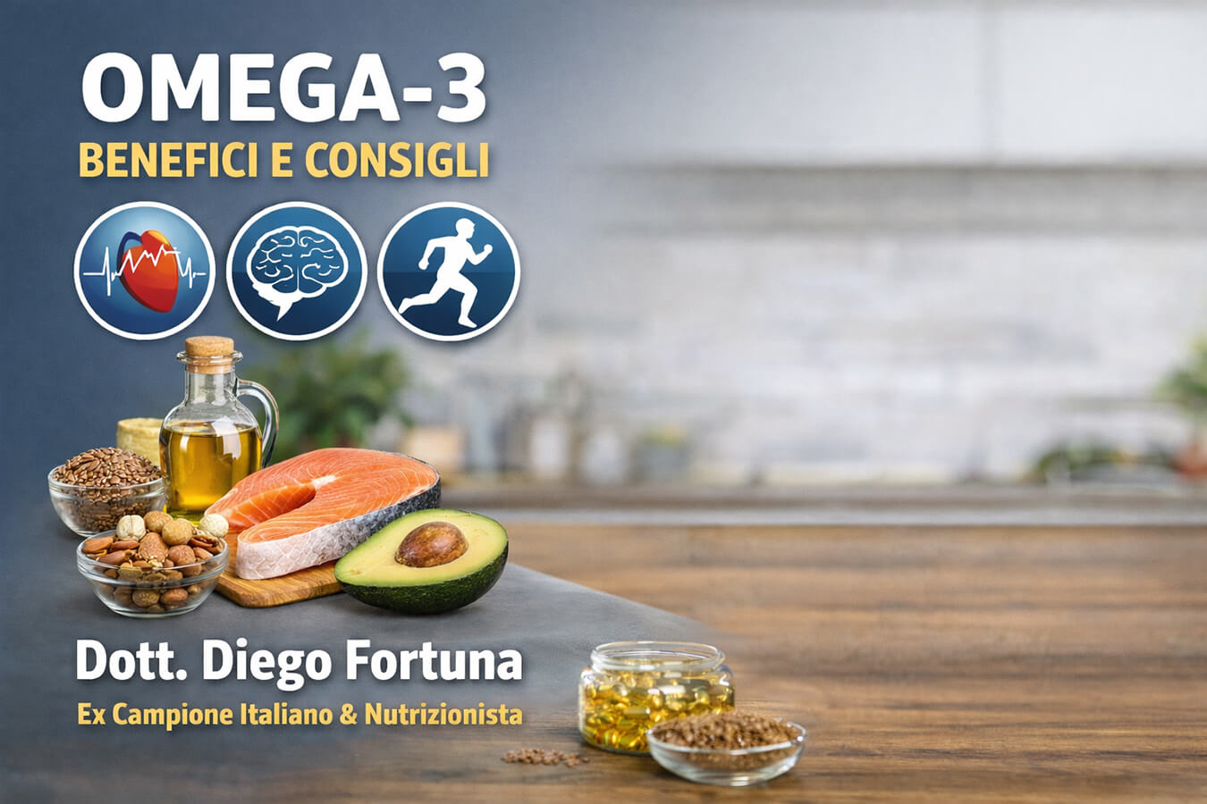 Omega-3 Storia, benefici e consigli del Dott. Fortuna