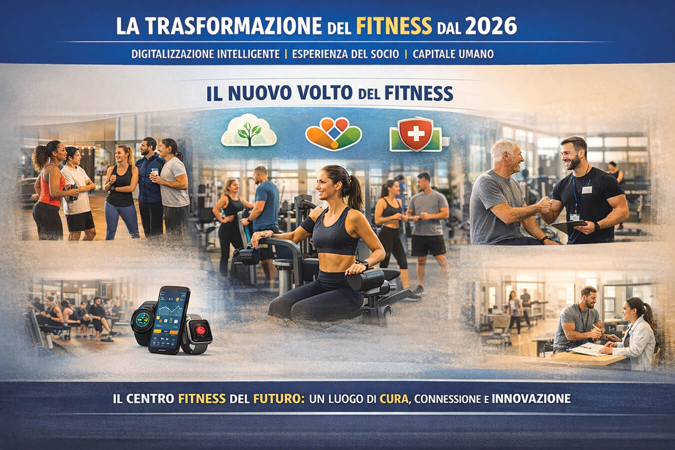Centro fitness 2026: ecosistema integrato e smart
