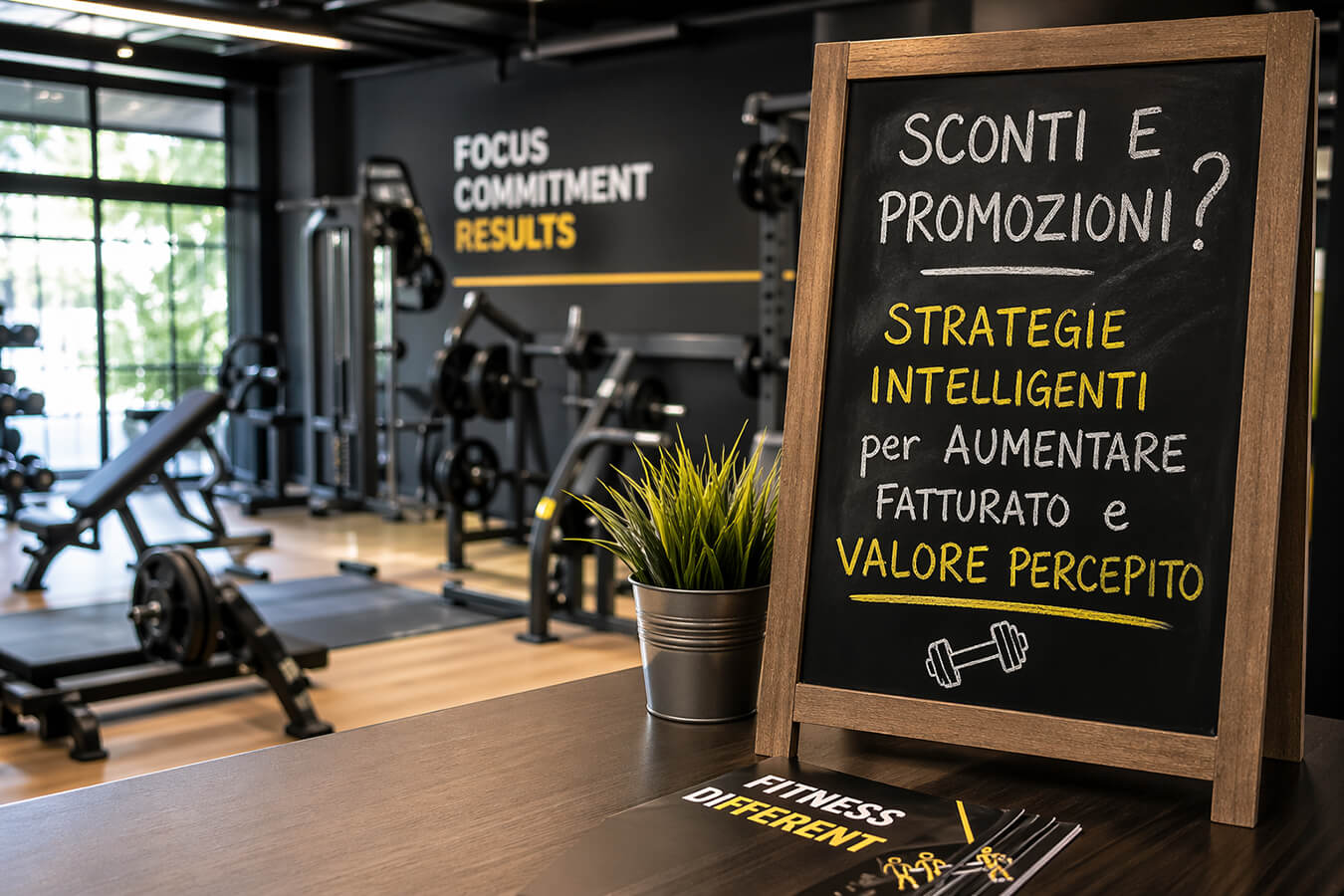Sconti e Promozioni in palestra non sono il problema