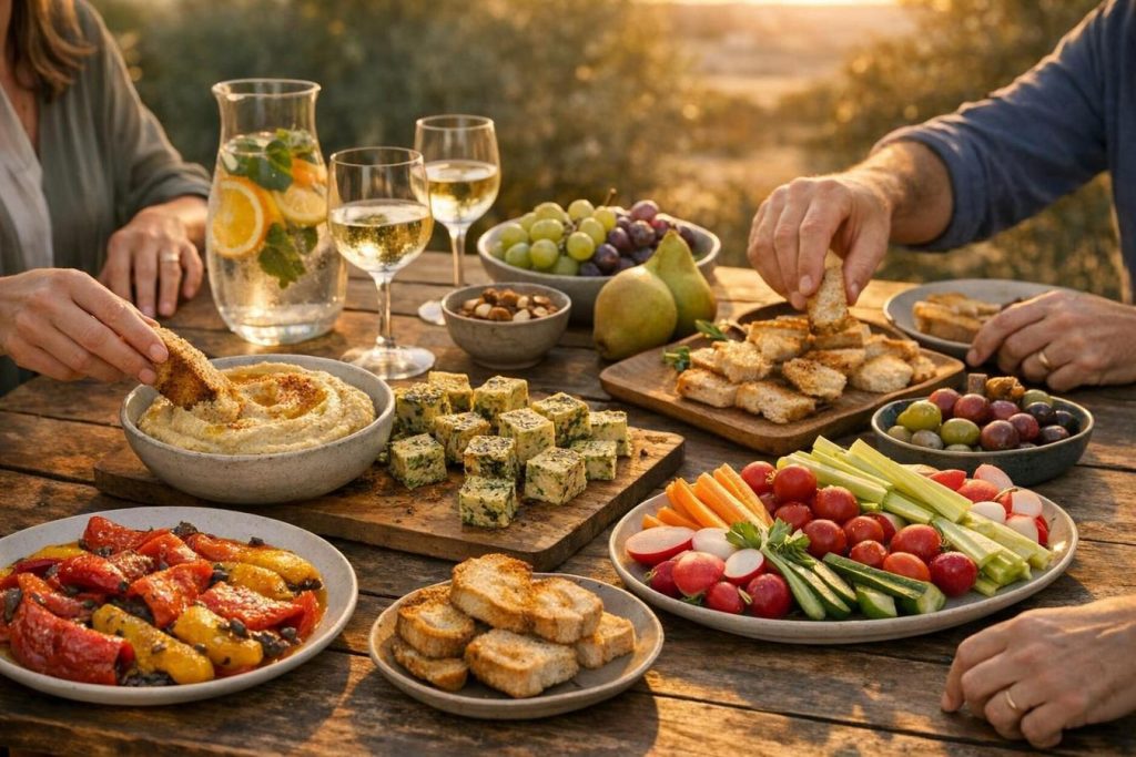 Apericena di settembre: una tavola conviviale che non diventa una cena doppia