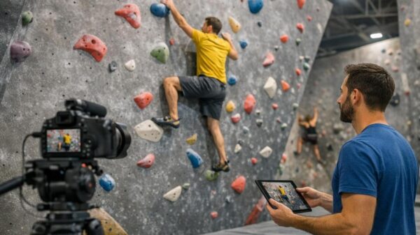Arrampicata e intelligenza artificiale: il video diventa uno strumento per i tecnici