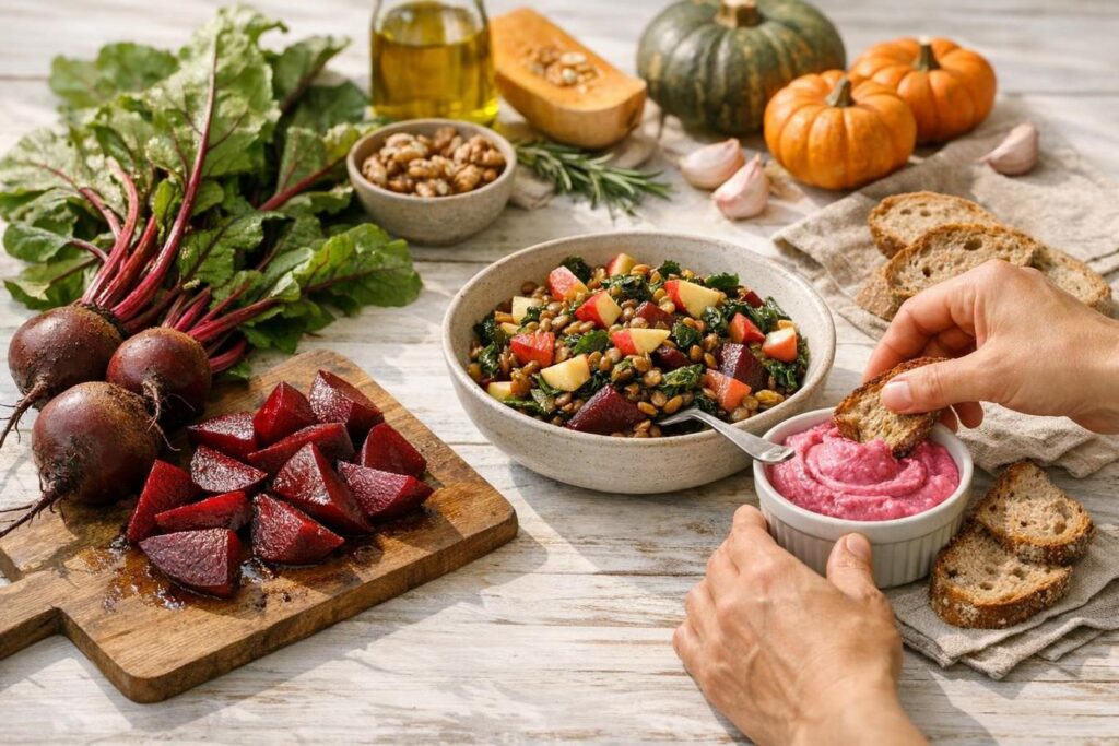 Barbabietole fresche o precotte: tre modi per portarle nei pasti d’autunno